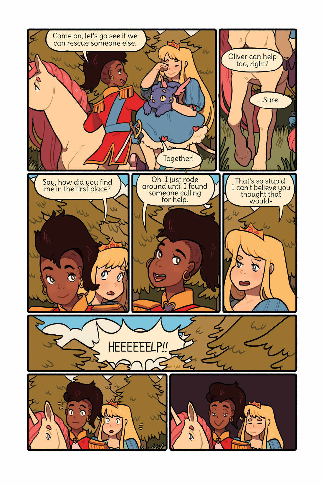 Read online Princess Princess Ever After comic -  Issue # Full - 15