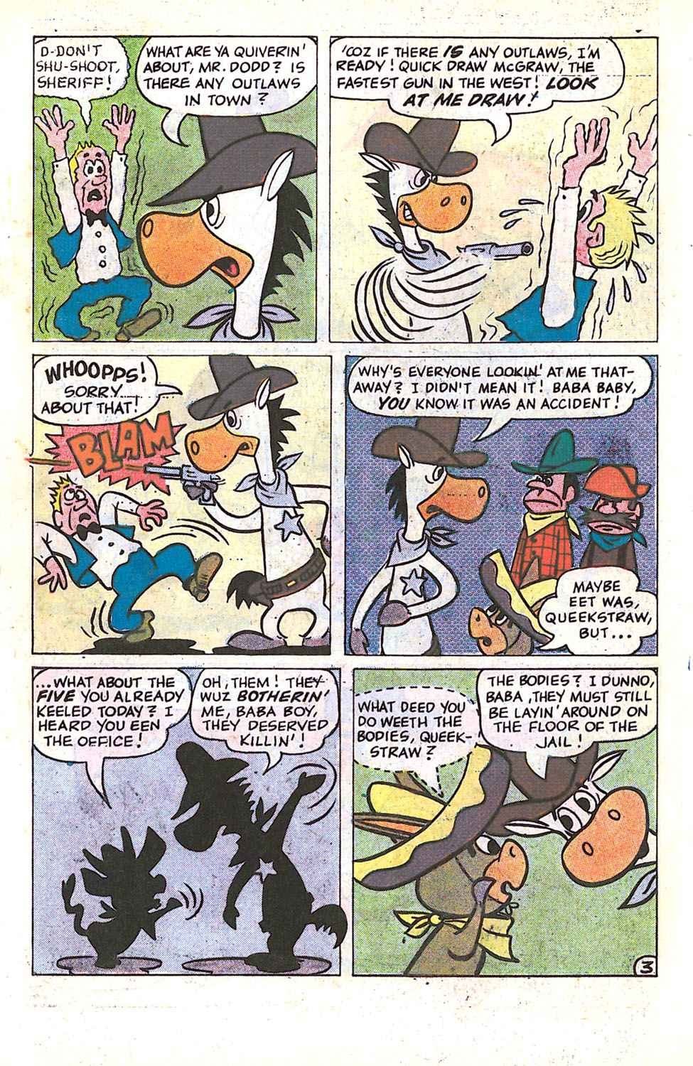 Read online Quick Draw McGraw comic -  Issue #6 - 8