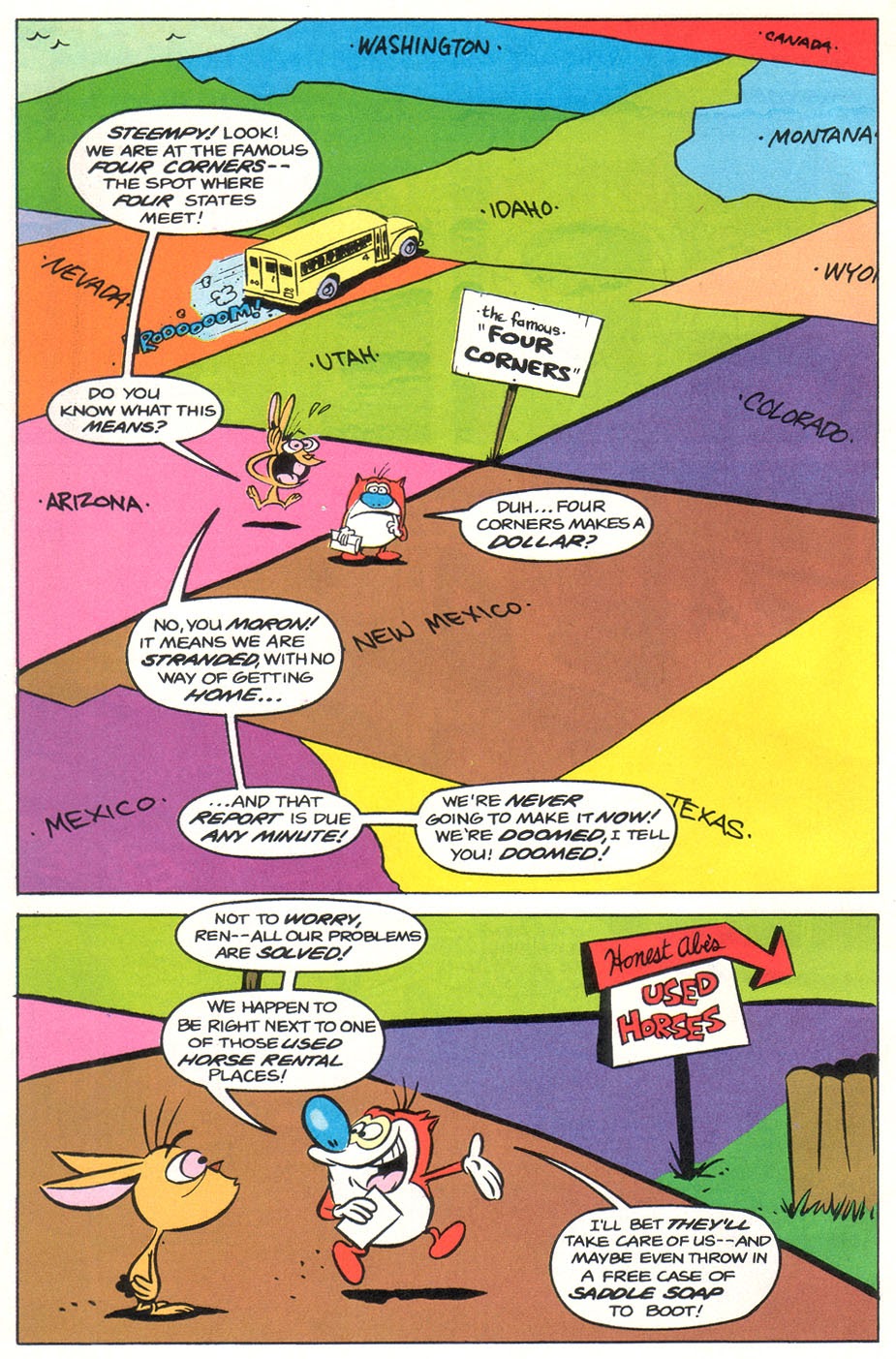 Read online The Ren and Stimpy Show Special: Four Swerks comic -  Issue # Full - 29