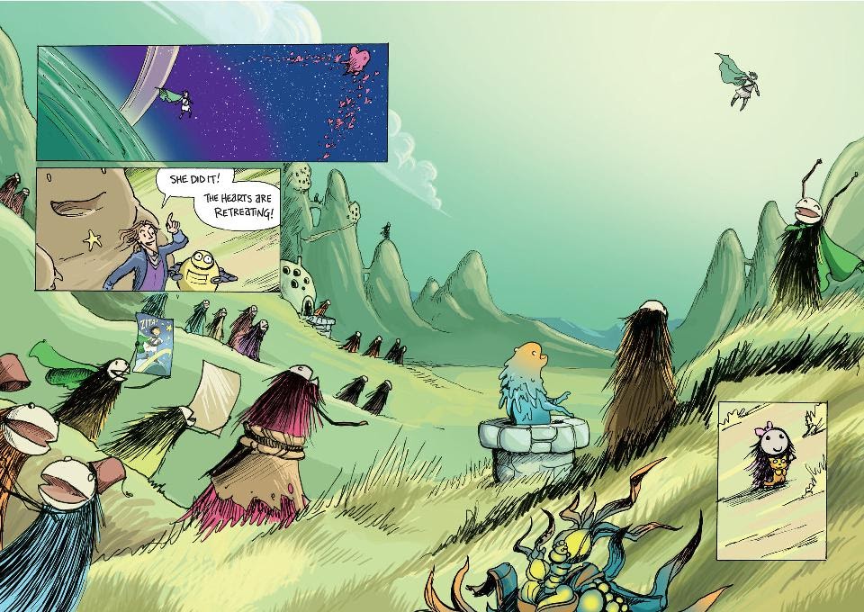 Read online Legends of Zita the Spacegirl comic -  Issue # TPB - 98
