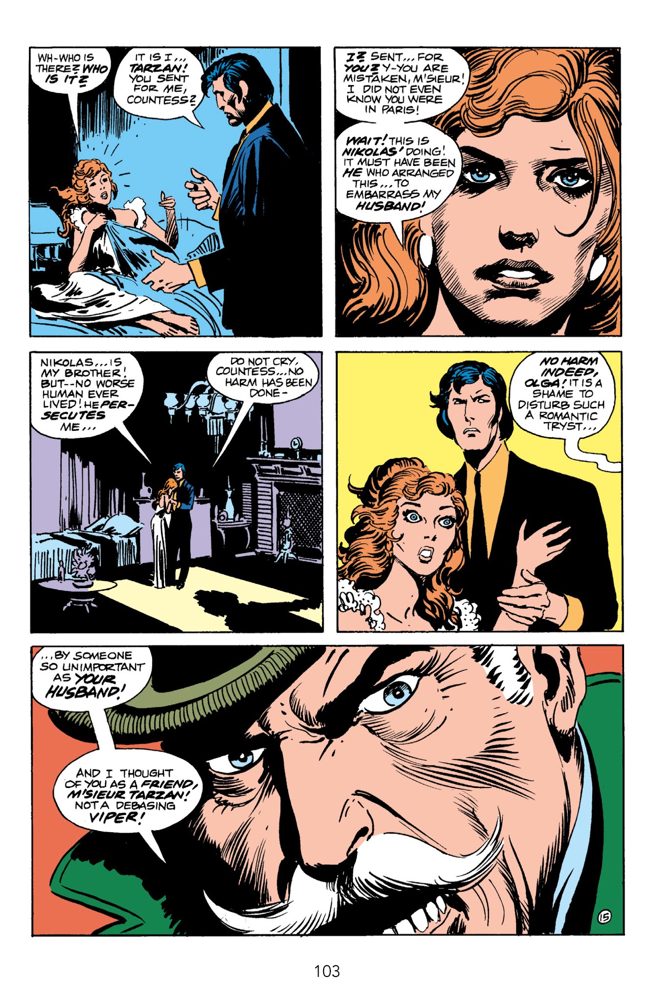 Read online Edgar Rice Burroughs' Tarzan The Joe Kubert Years comic -  Issue # TPB 2 (Part 1) - 102