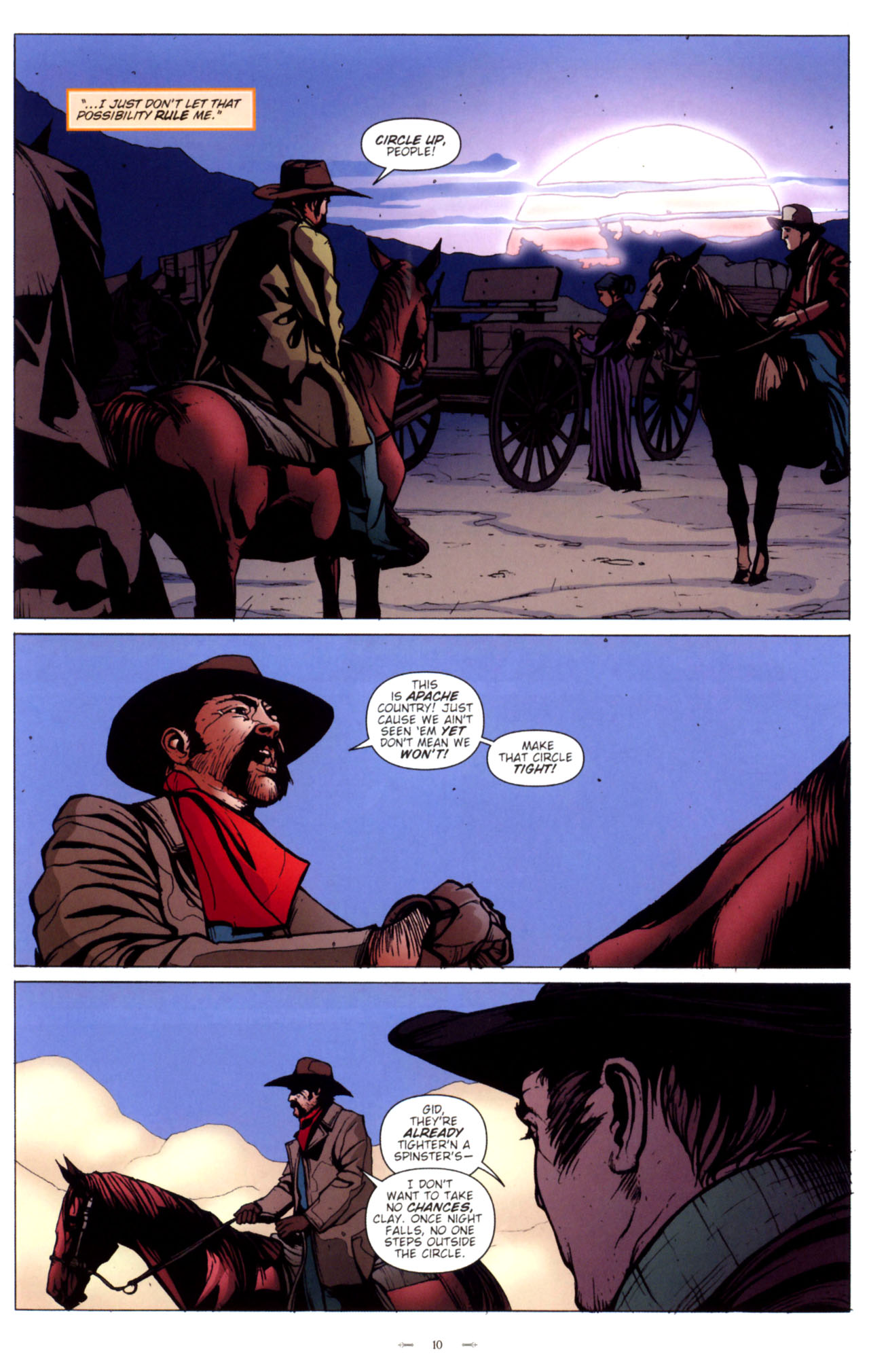 Read online Desperadoes: Banners of Gold comic -  Issue #4 - 12