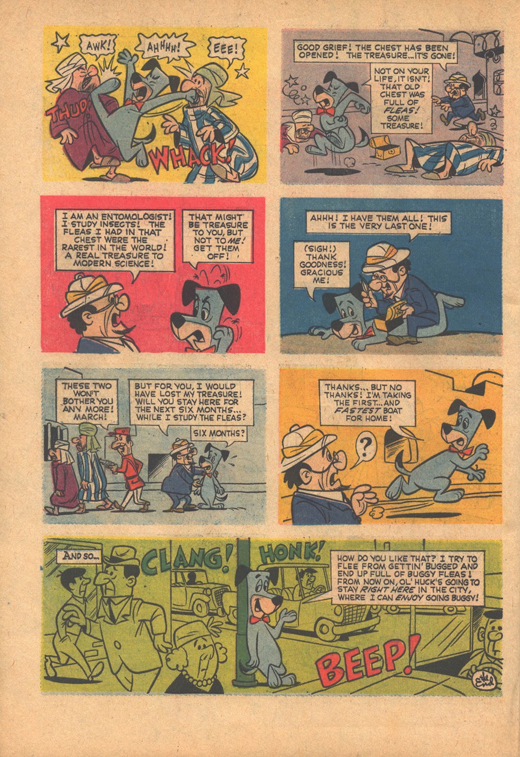 Read online Huckleberry Hound (1960) comic -  Issue #19 - 82