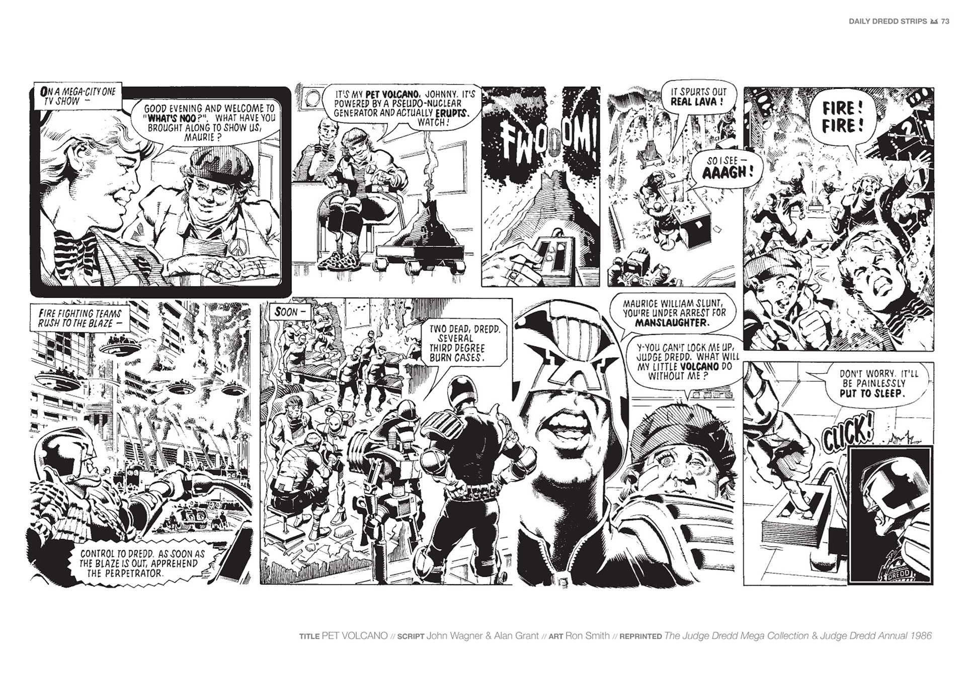 Read online Judge Dredd: The Daily Dredds comic -  Issue # TPB 1 - 76
