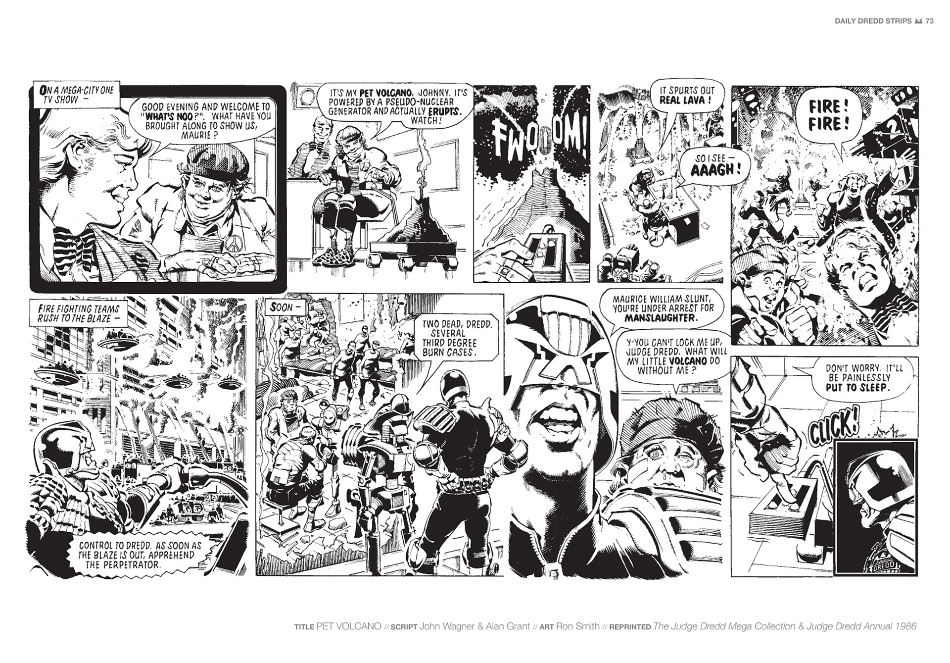Read online Judge Dredd: The Daily Dredds comic -  Issue # TPB 1 - 76