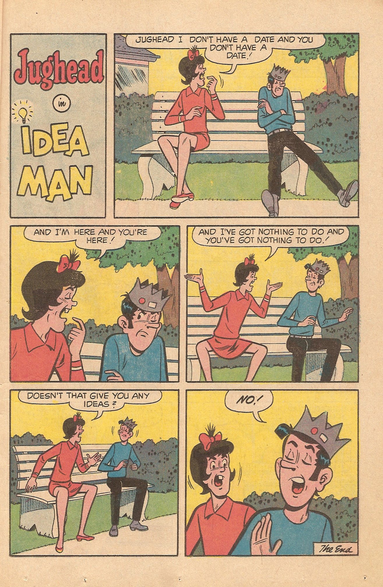 Read online Jughead's Jokes comic -  Issue #22 - 13