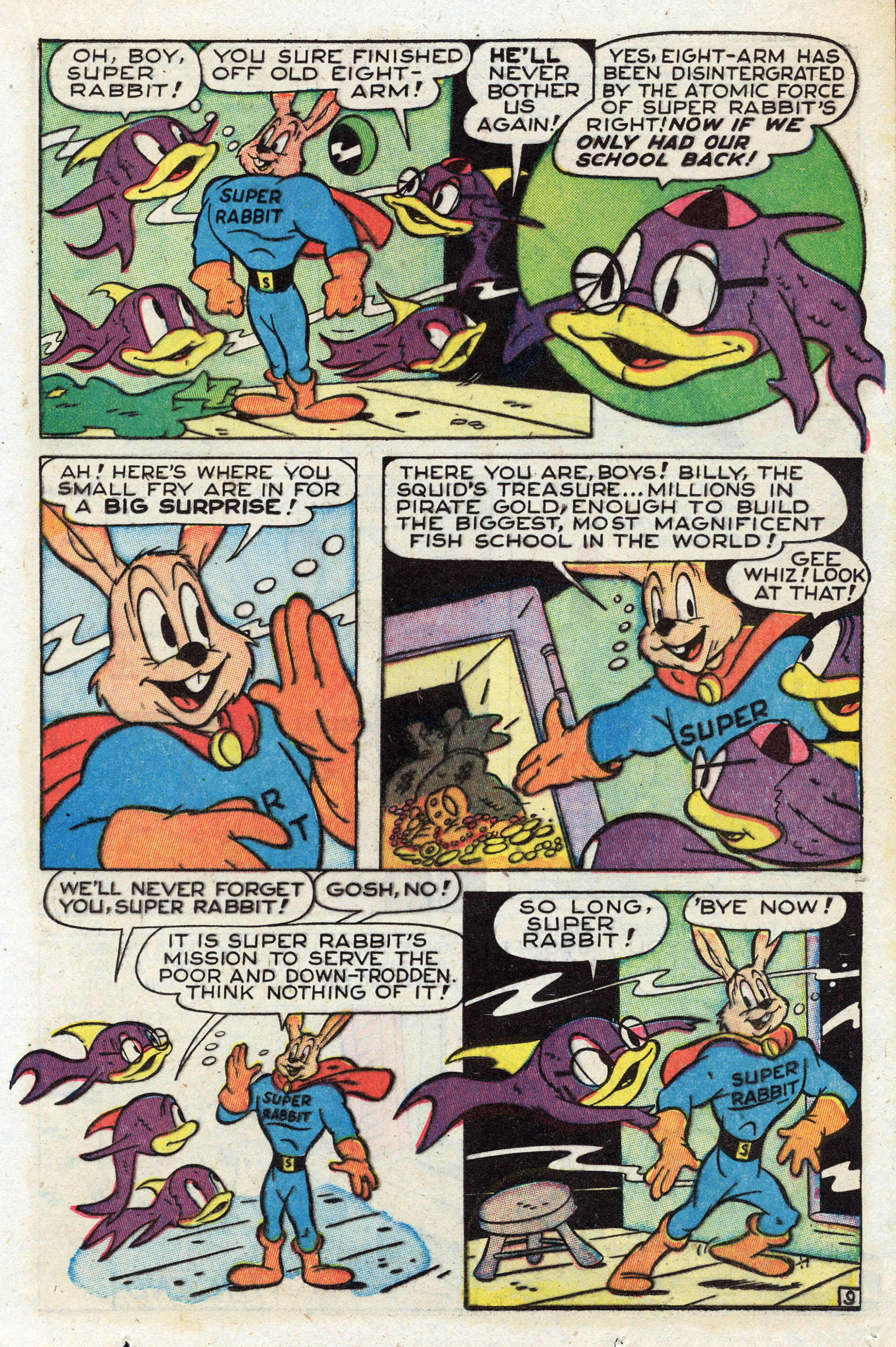 Read online Super Rabbit comic -  Issue #8 - 21