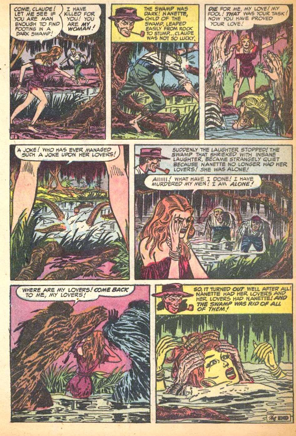 Read online Black Magic (1950) comic -  Issue #30 - 32