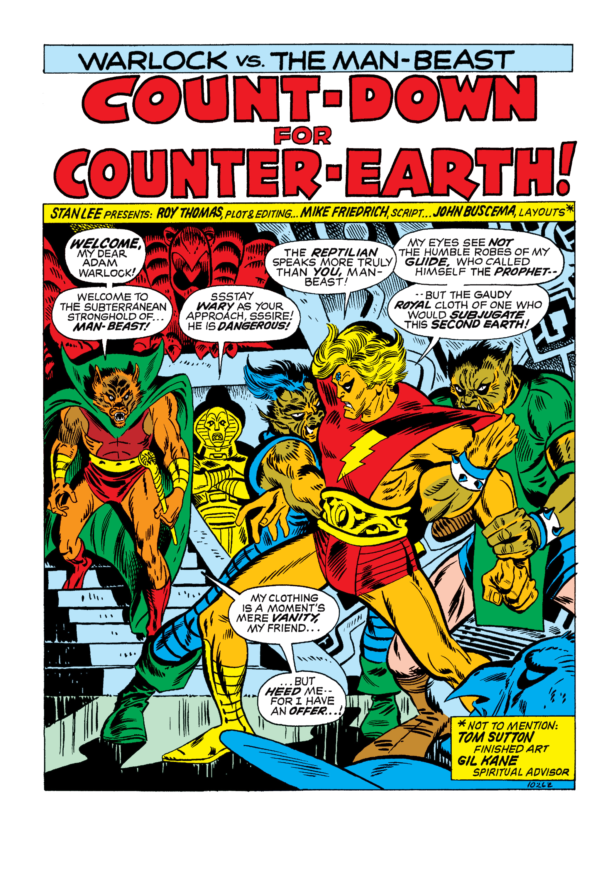 Read online Marvel Masterworks: Warlock comic -  Issue # TPB 1 (Part 1) - 77