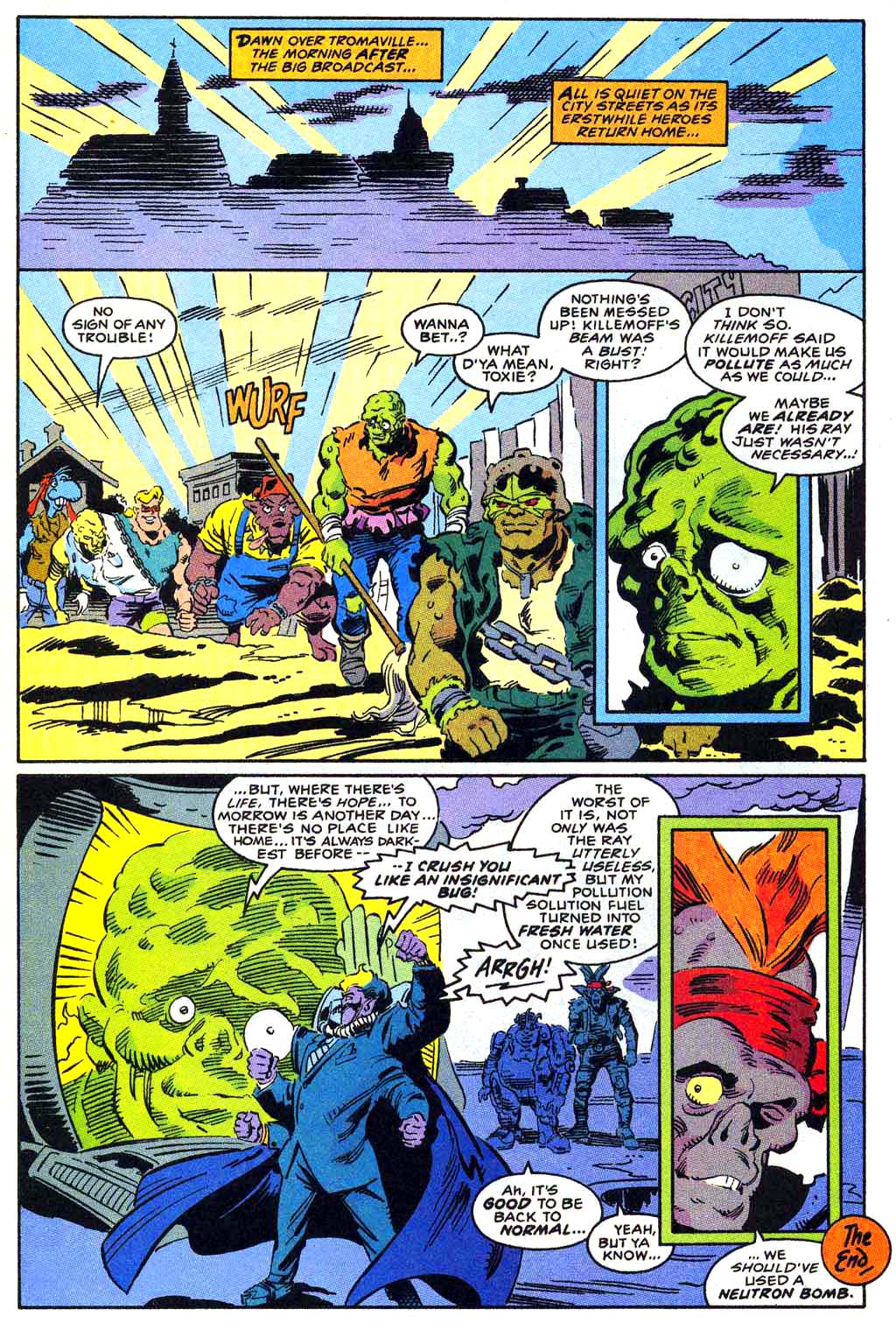 Read online Toxic Crusaders comic -  Issue #2 - 23