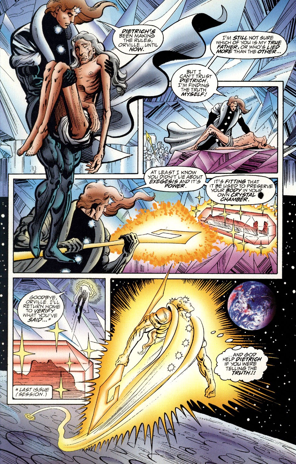 Read online Metaphysique (1995) comic -  Issue #6 - 7