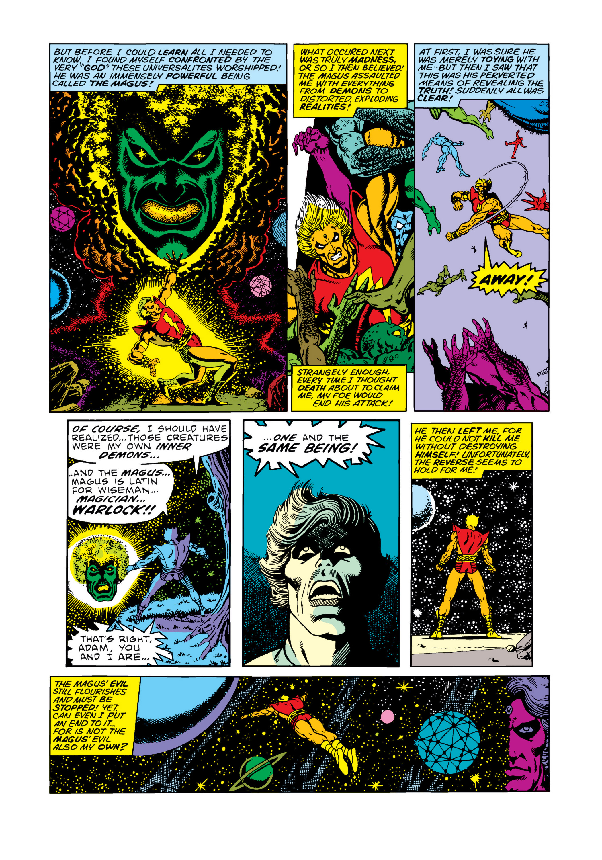 Read online Marvel Masterworks: Warlock comic -  Issue # TPB 2 (Part 1) - 30
