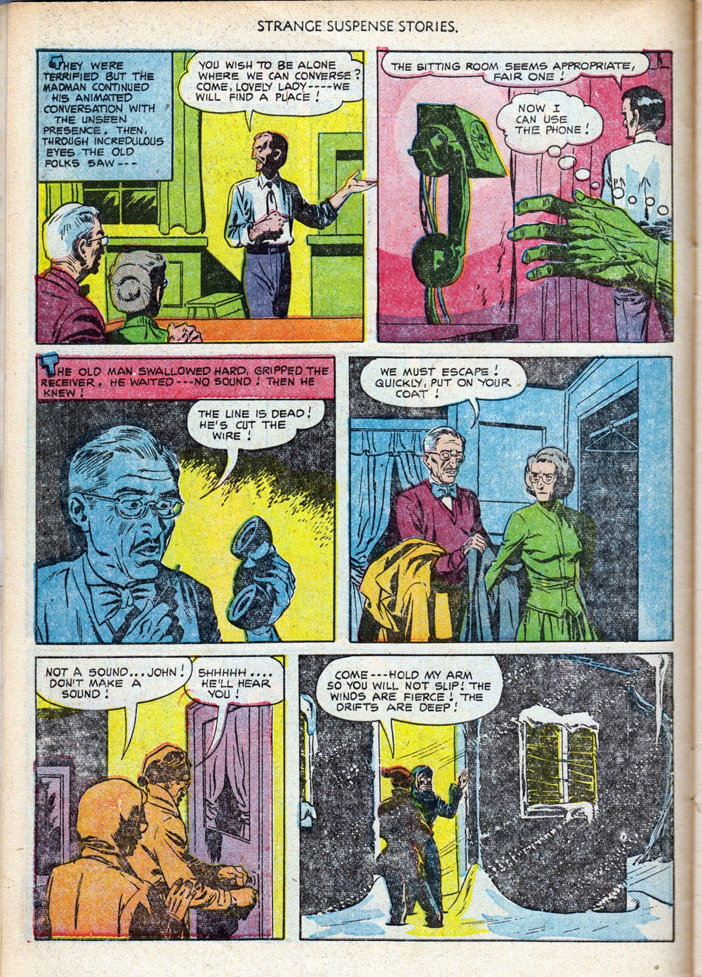 Read online Strange Suspense Stories (1952) comic -  Issue #5 - 10