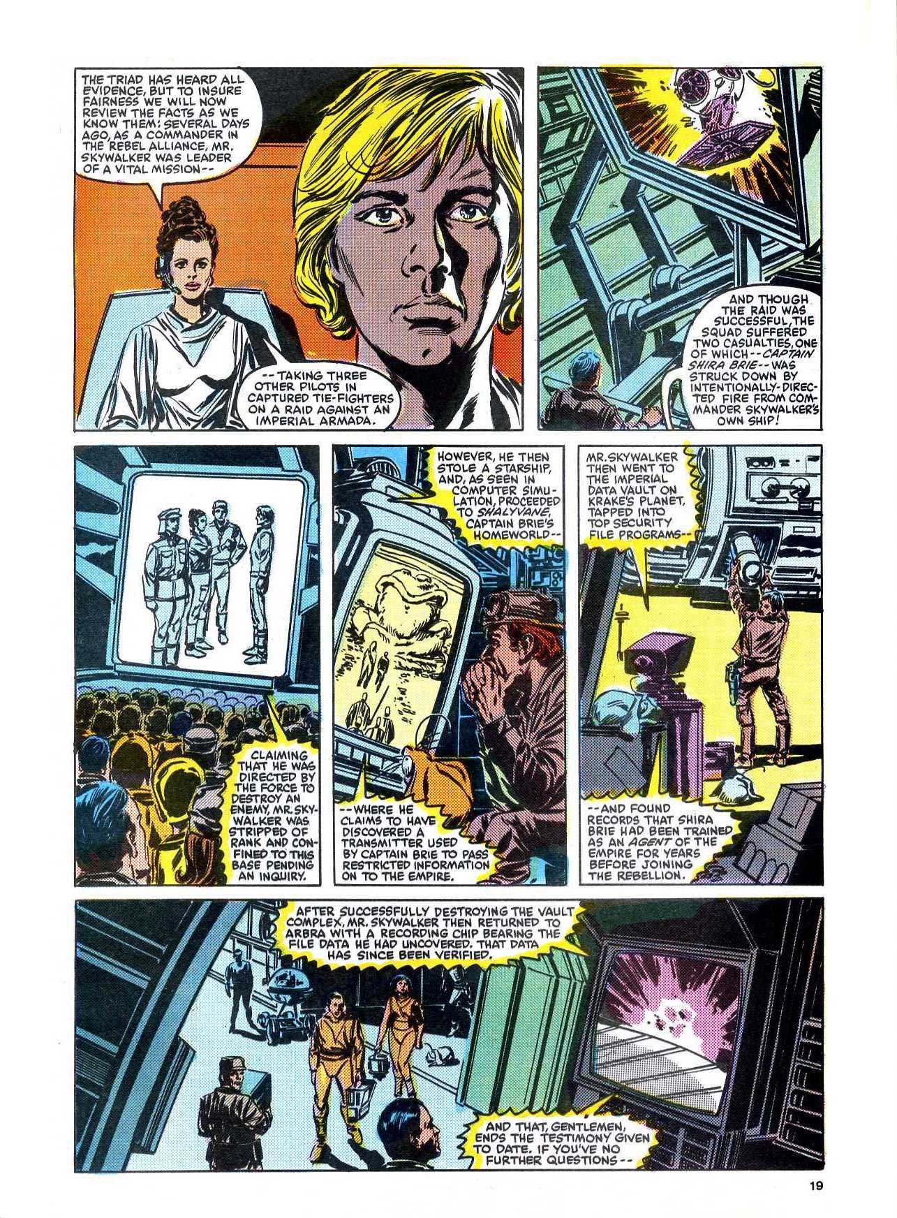 Read online Return of the Jedi comic -  Issue #128 - 19