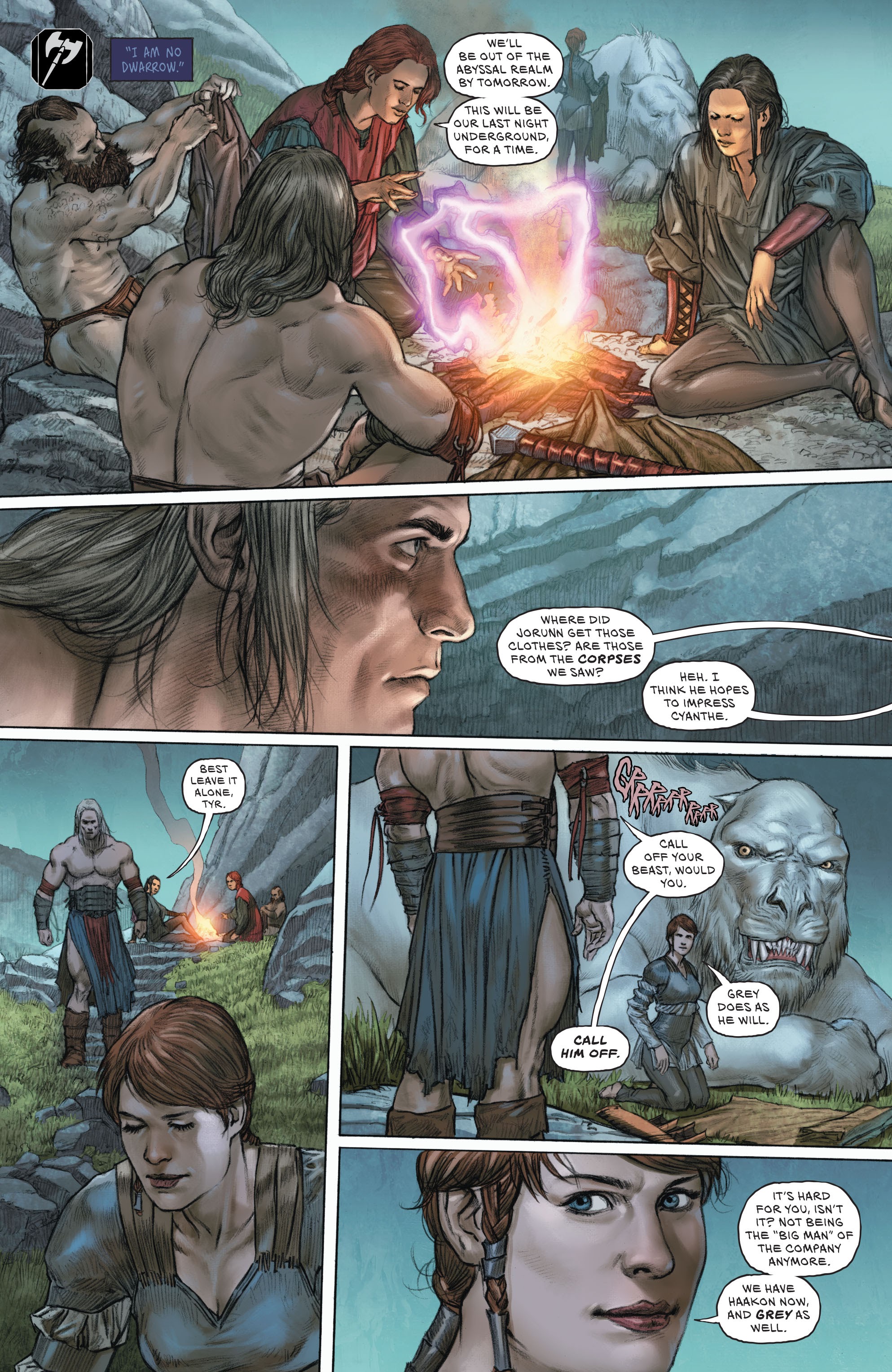 Read online The Last God comic -  Issue #9 - 16
