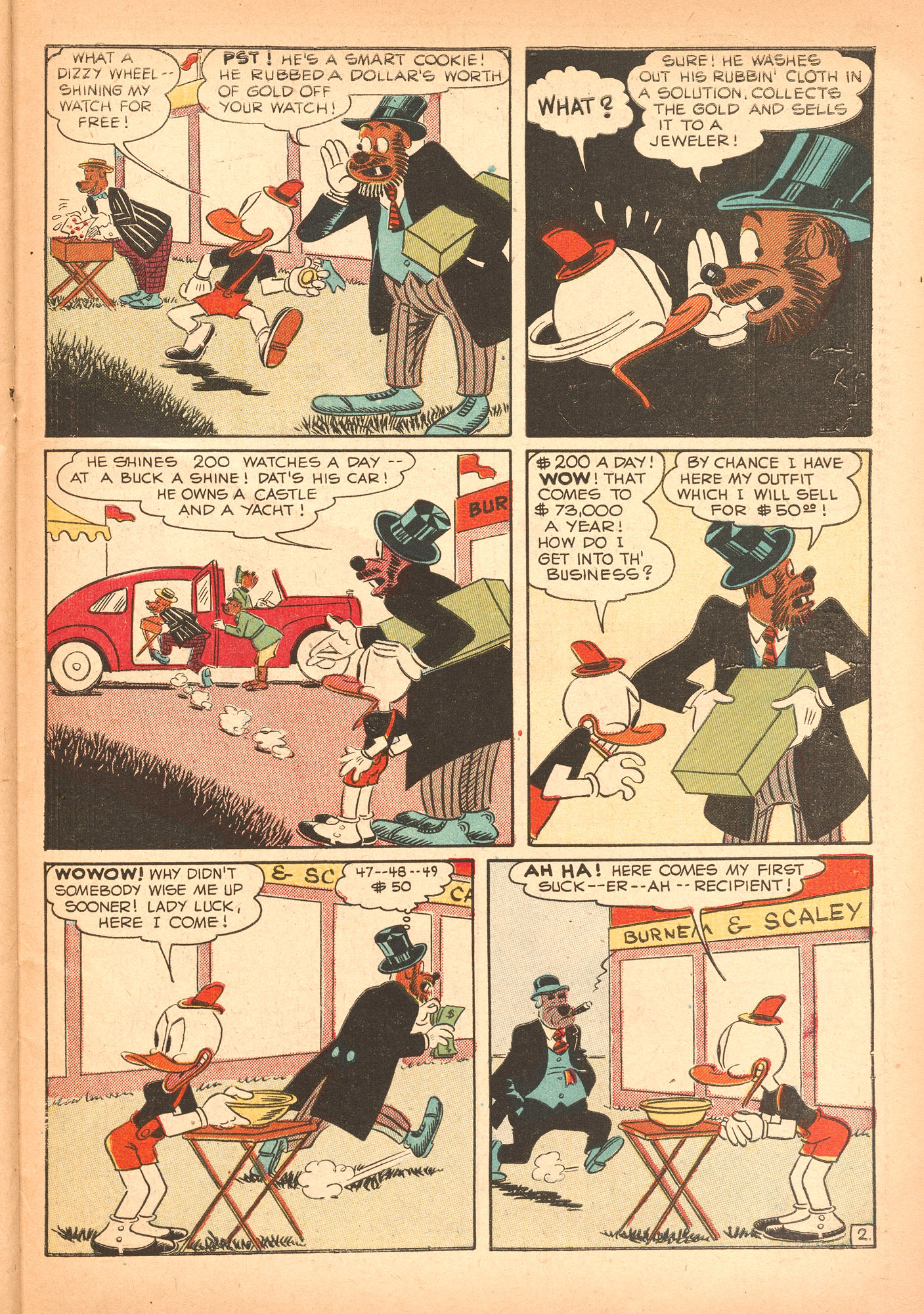 Read online Super Duck Comics comic -  Issue #29 - 39