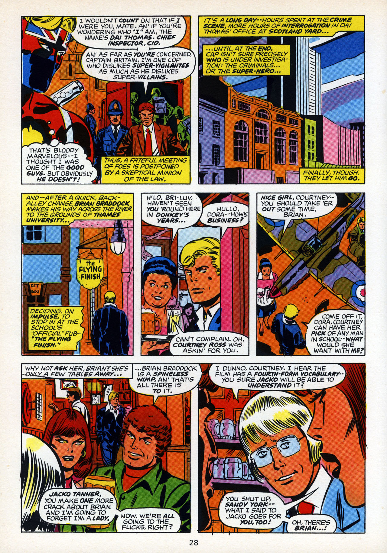 Read online Captain Britain (1976) comic -  Issue # _Annual - 27