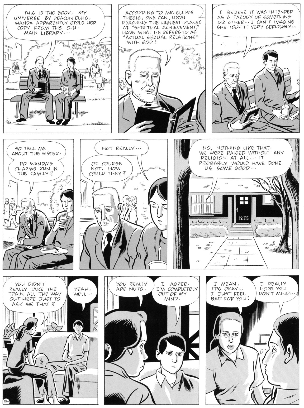 Read online David Boring comic -  Issue # TPB - 96