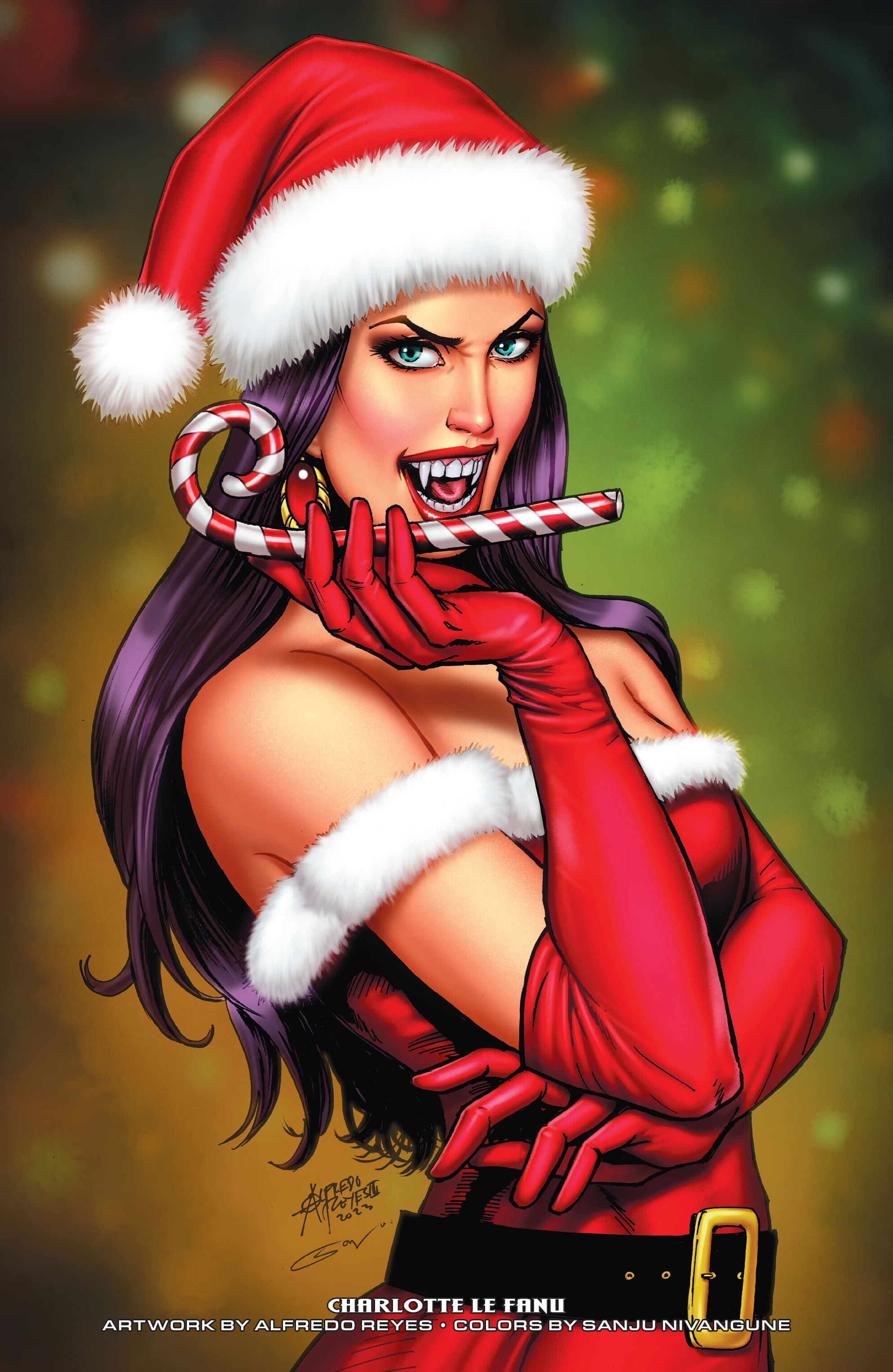 Read online Grimm Fairy Tales 2023 Holiday Pinup Special comic -  Issue # Full - 15