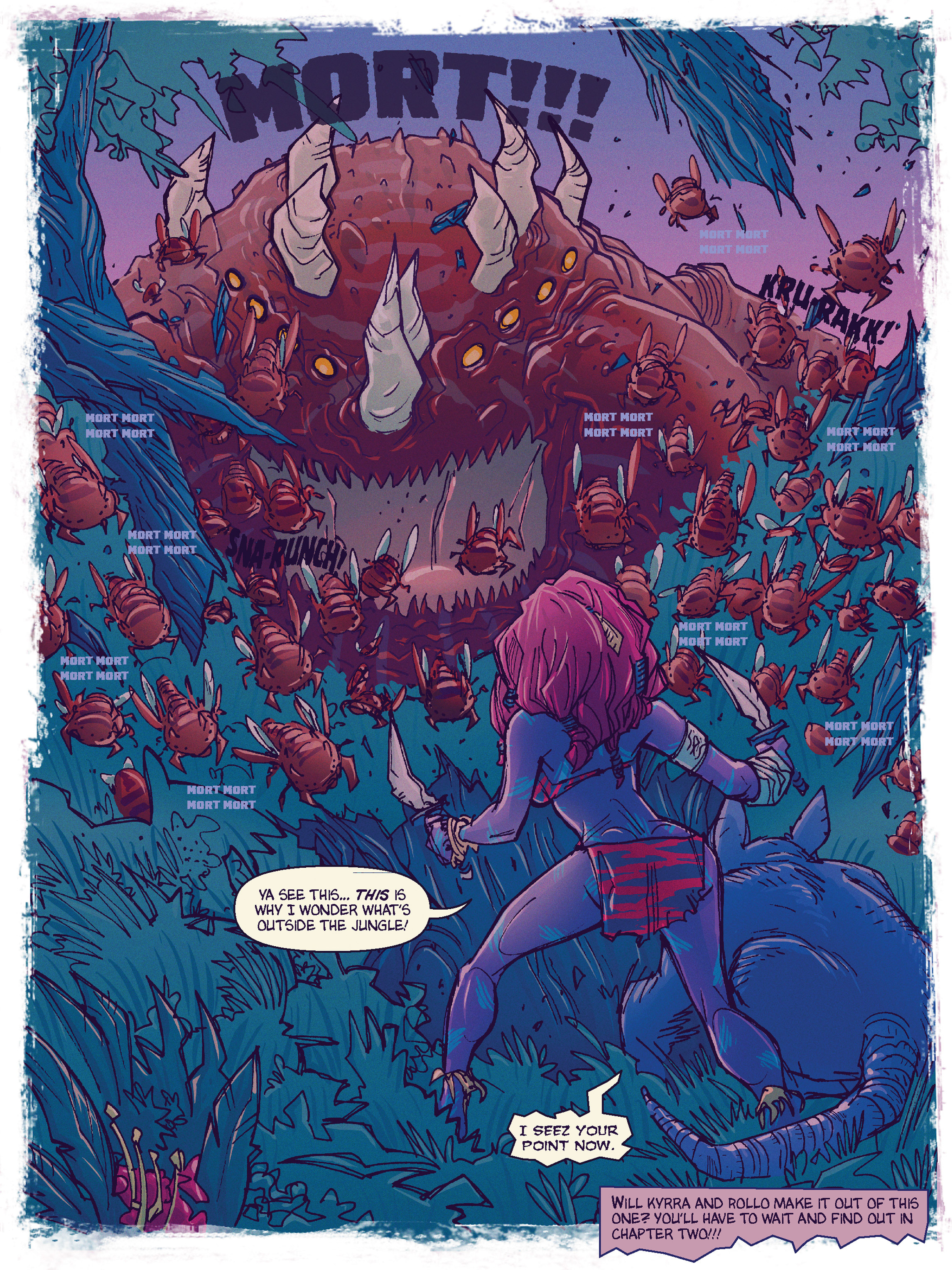 Read online Kyrra: Alien Jungle Girl comic -  Issue #1 - 12