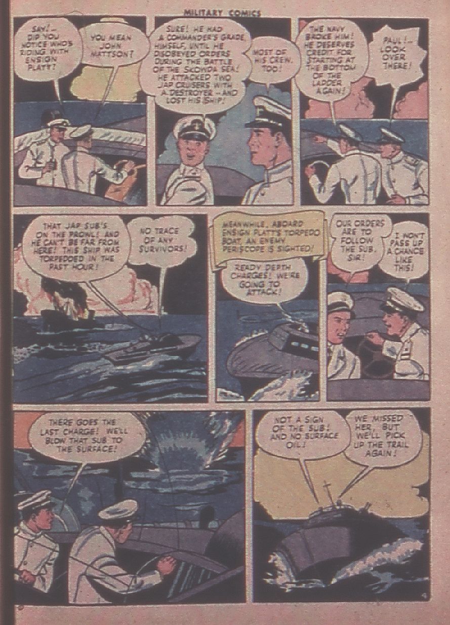 Read online Military Comics comic -  Issue #31 - 45
