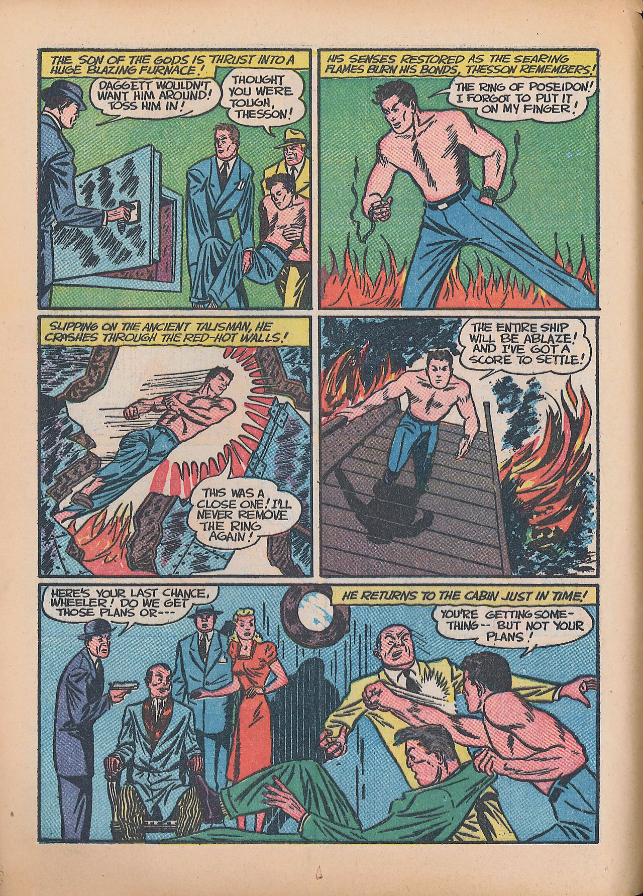 Read online Exciting Comics comic -  Issue #4 - 28