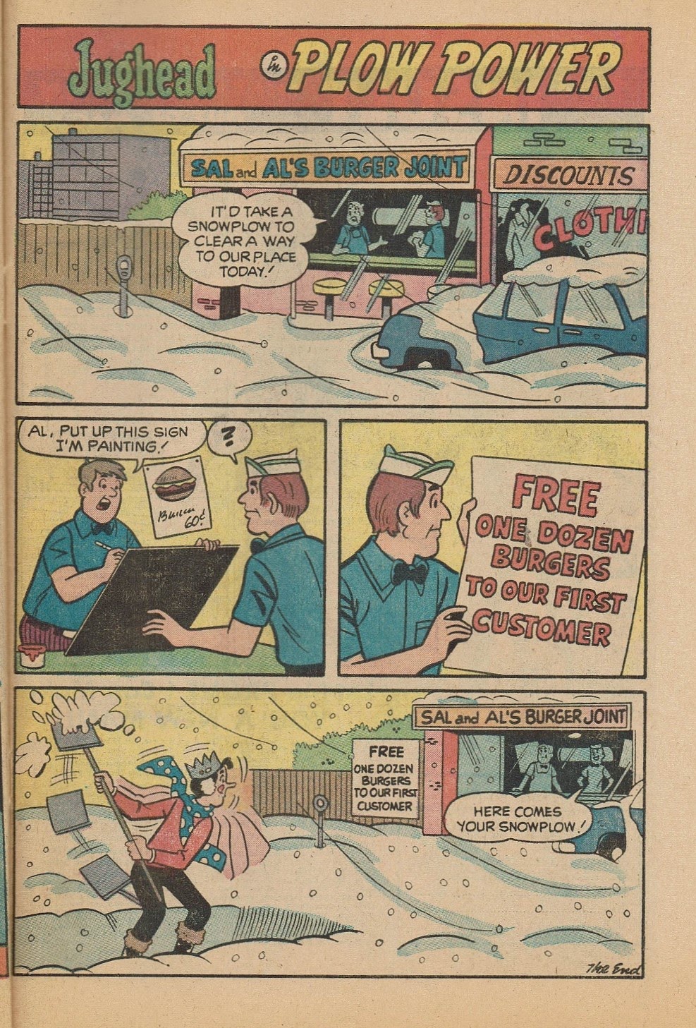 Read online Jughead's Jokes comic -  Issue #33 - 32