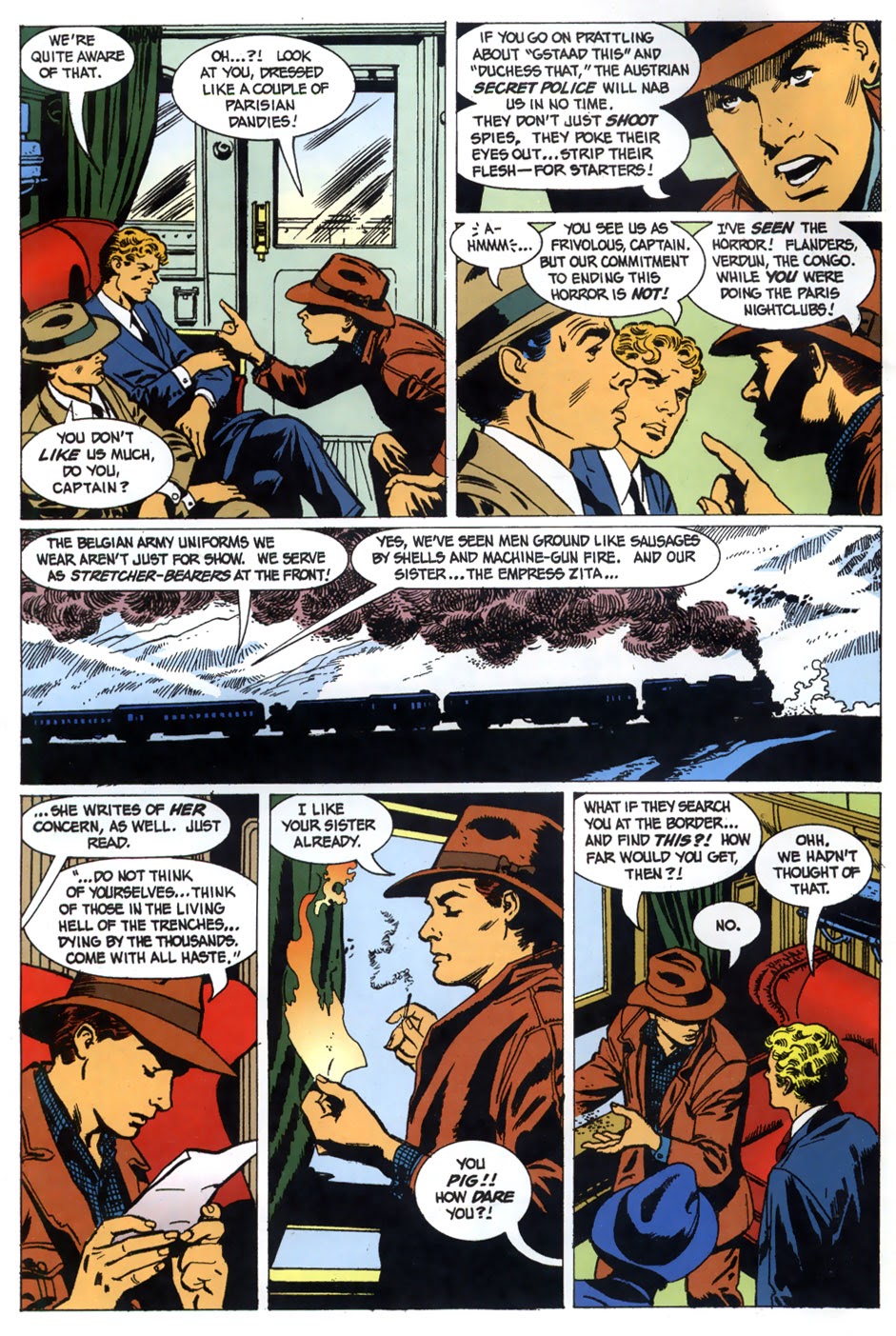 Read online Young Indiana Jones Chronicles comic -  Issue #10 - 4