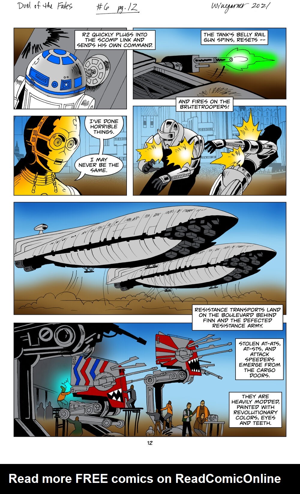 Read online Star Wars: Duel of the Fates comic -  Issue #6 - 11