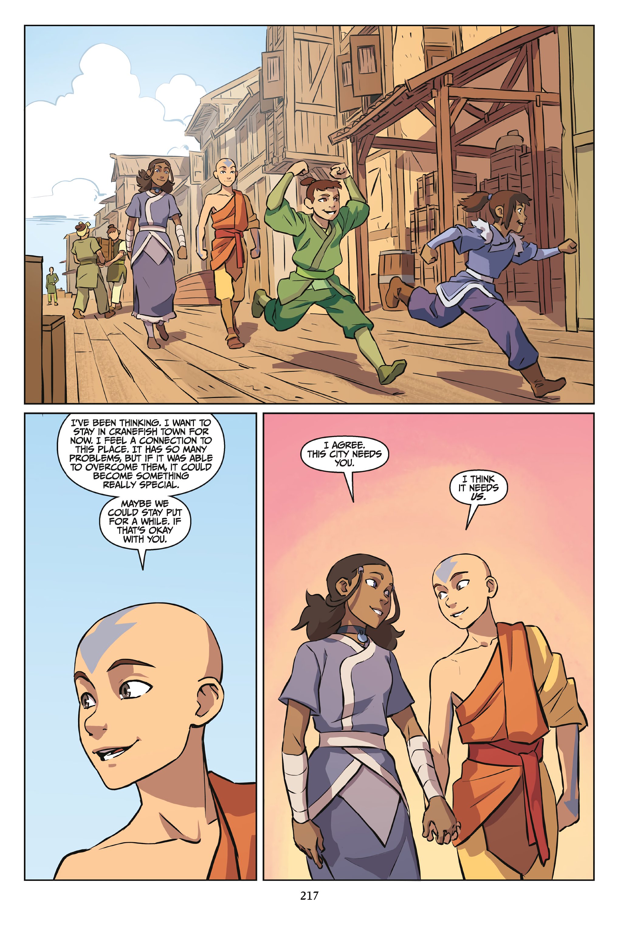 Read online Nickelodeon Avatar: The Last Airbender - Imbalance comic -  Issue # _Omnibus (Part 2) - 118