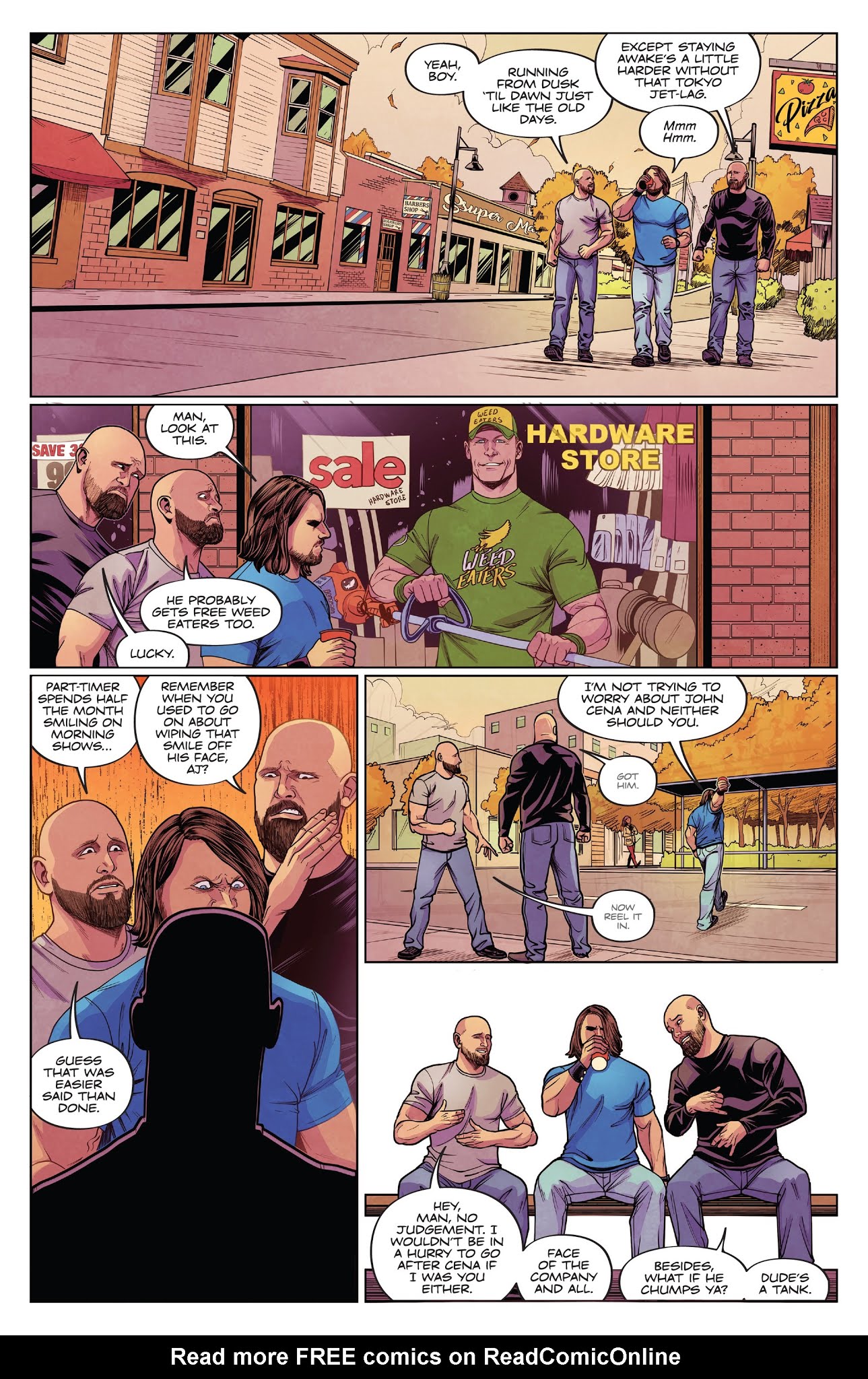 Read online WWE comic -  Issue #22 - 7