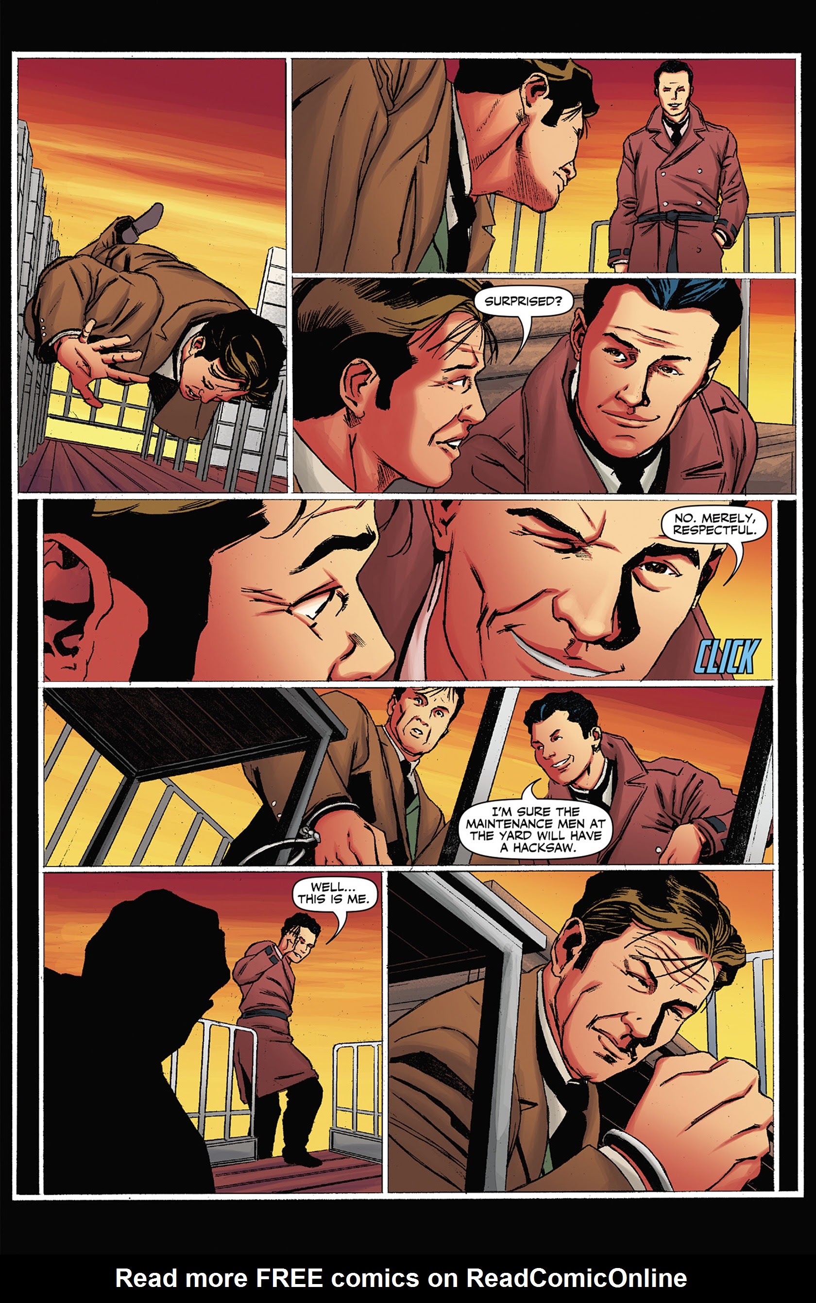 Read online Sherlock Holmes vs. Harry Houdini comic -  Issue #2 - 21