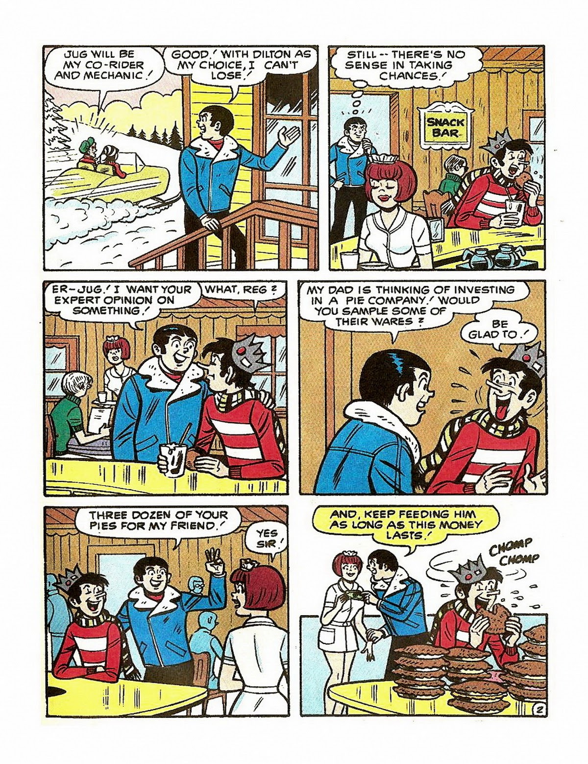 Read online Archie's Double Digest Magazine comic -  Issue #64 - 175