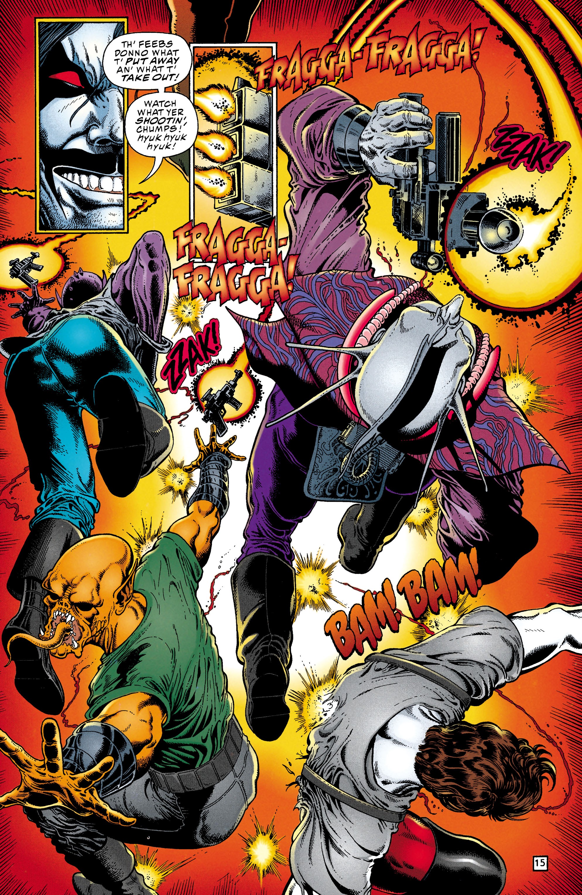 Read online Lobo (1993) comic -  Issue #20 - 16