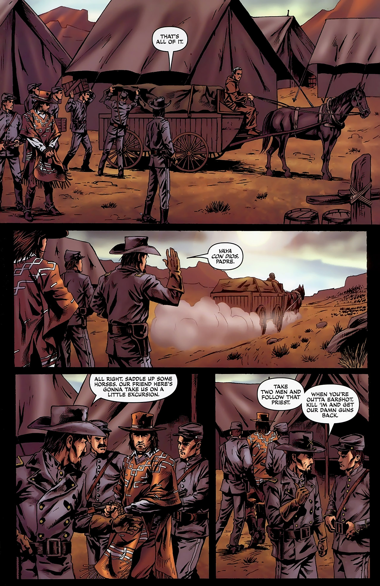 Read online The Man with No Name comic -  Issue #5 - 9