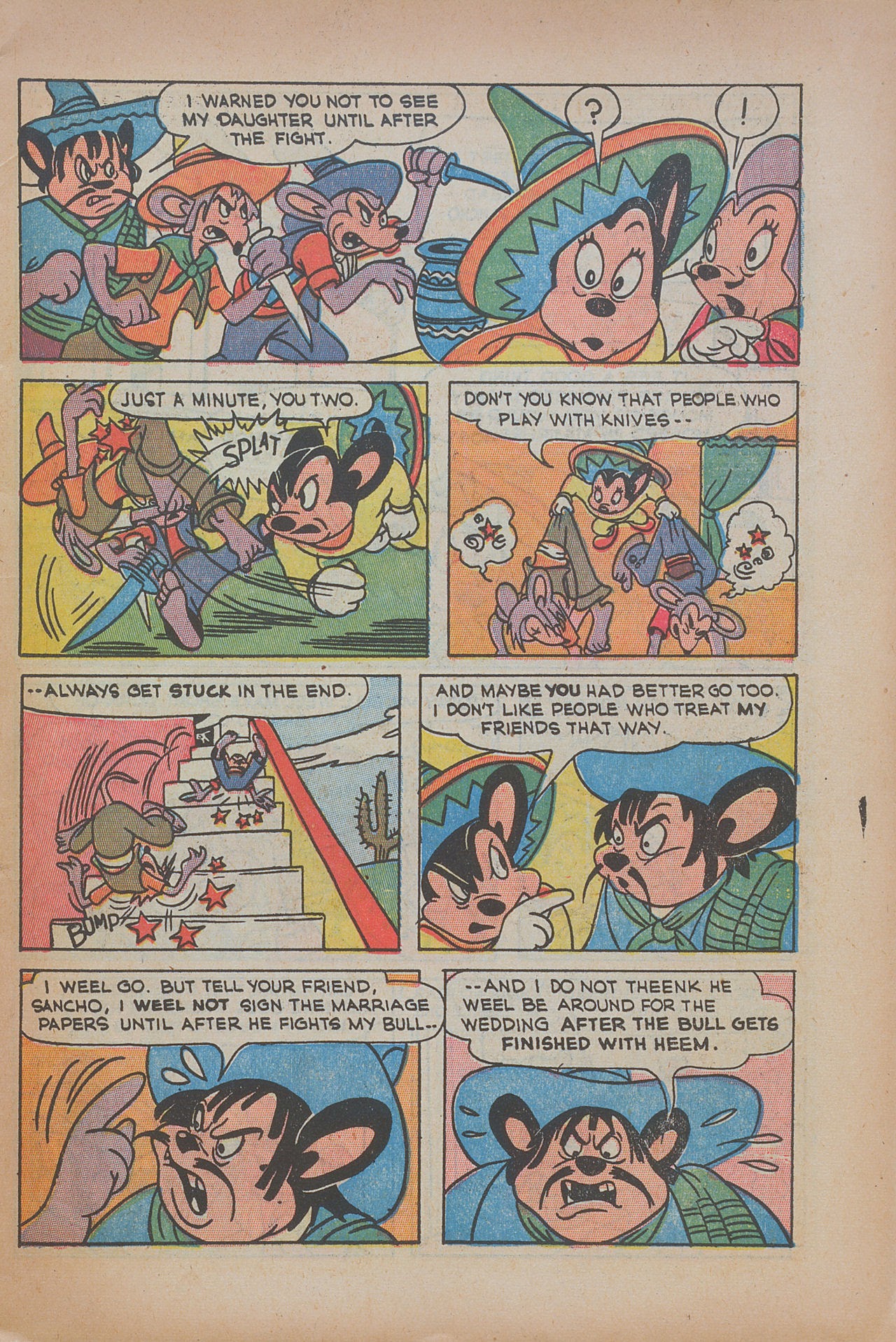 Read online Paul Terry's Mighty Mouse Comics comic -  Issue #5 - 13