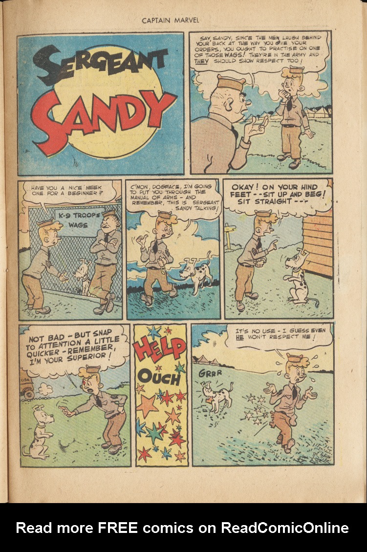 Read online Captain Marvel Adventures comic -  Issue #31 - 19