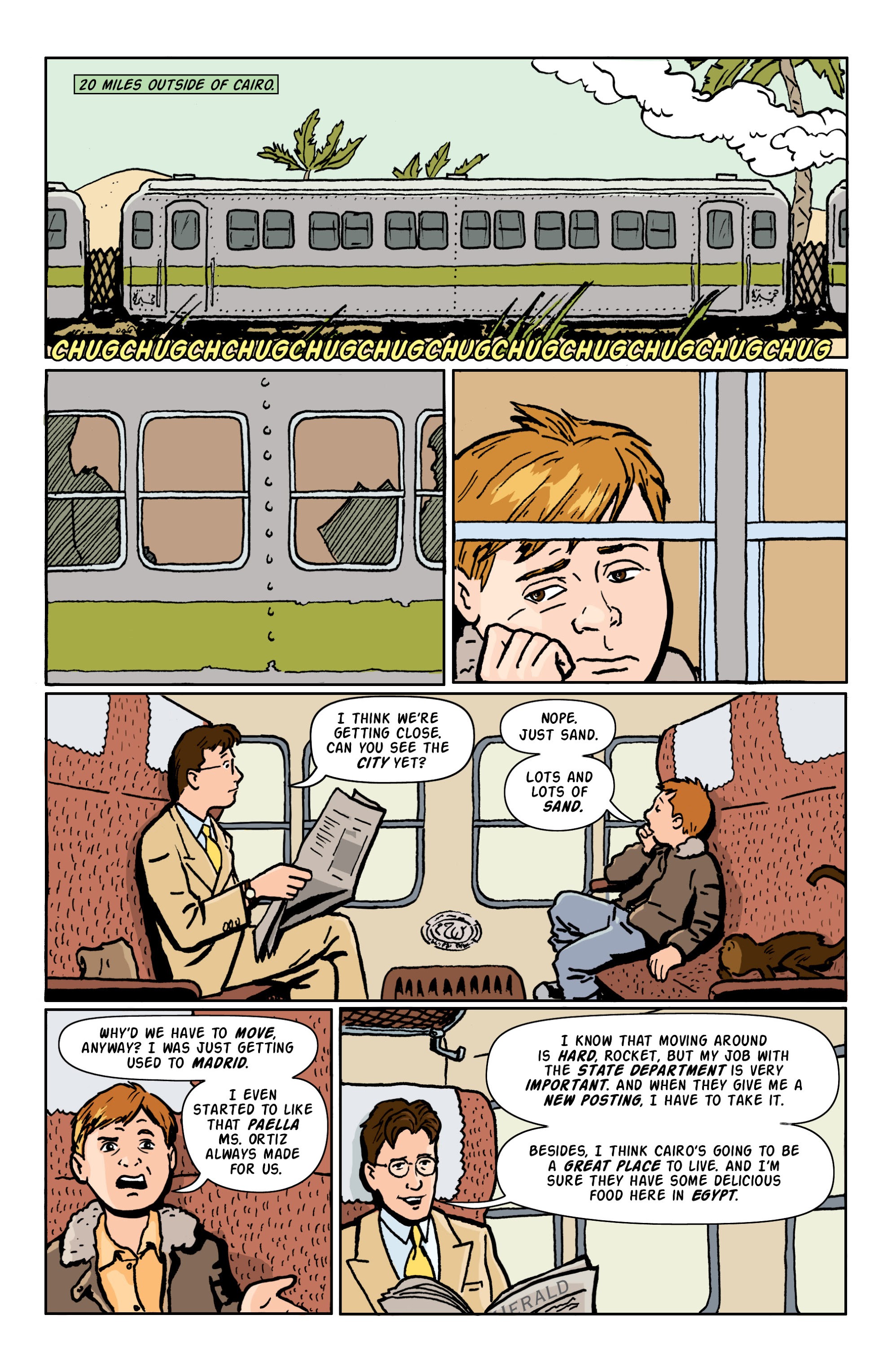 Read online Rocket Robinson and the Pharaoh's Fortune comic -  Issue # TPB (Part 1) - 10