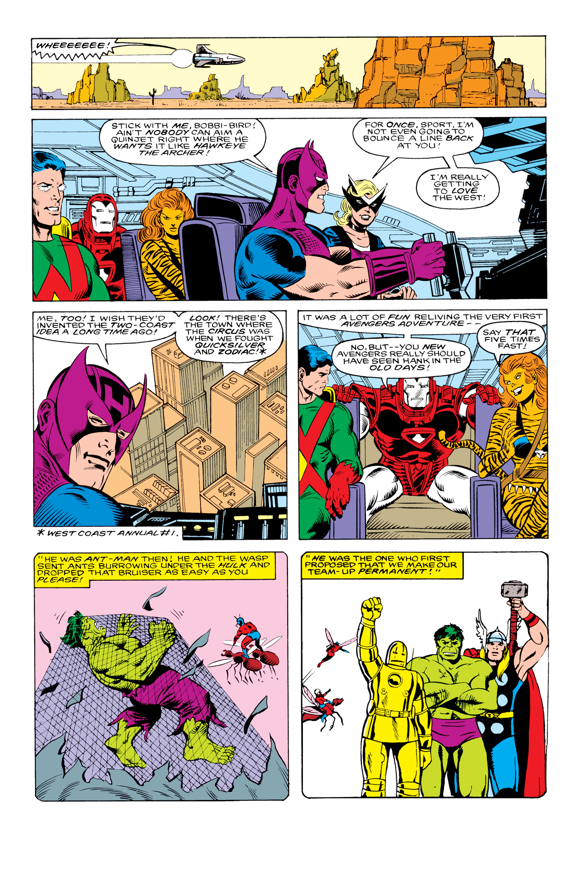 Read online Avengers West Coast Epic Collection: How The West Was Won comic -  Issue #Avengers West Coast Epic Collection Lost in Space-Time (Part 3) - 98