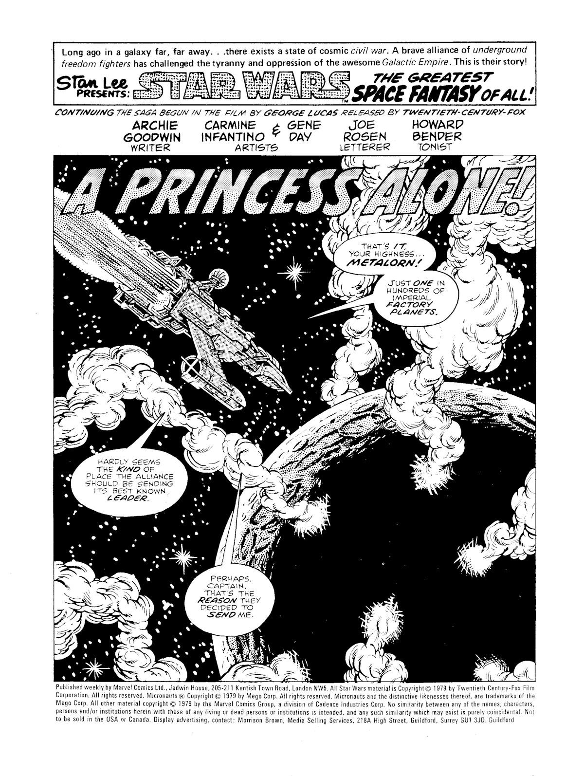 Read online Star Wars Weekly comic -  Issue #70 - 2