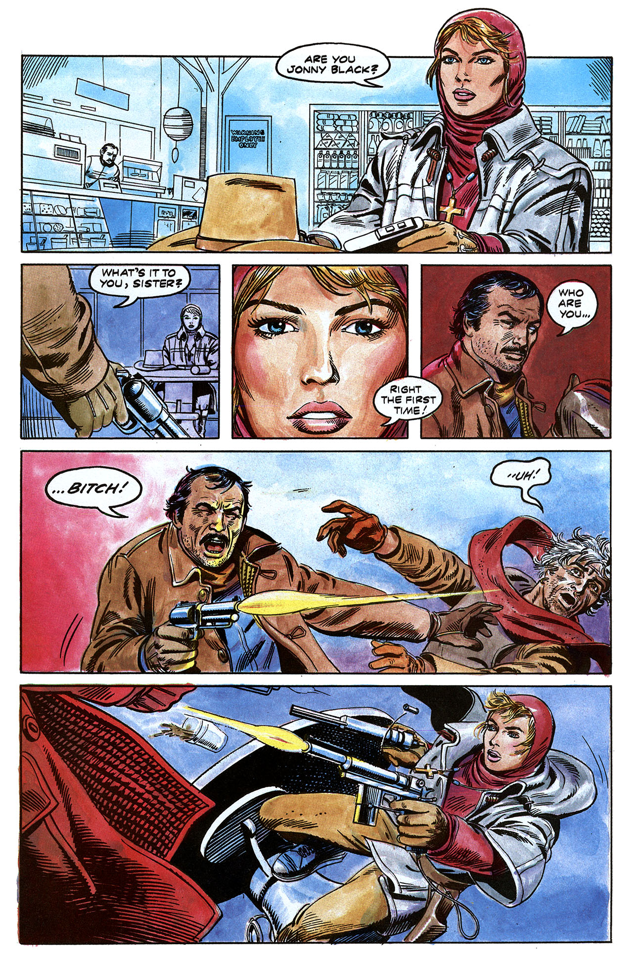 Read online Evangeline (1984) comic -  Issue #1 - 5