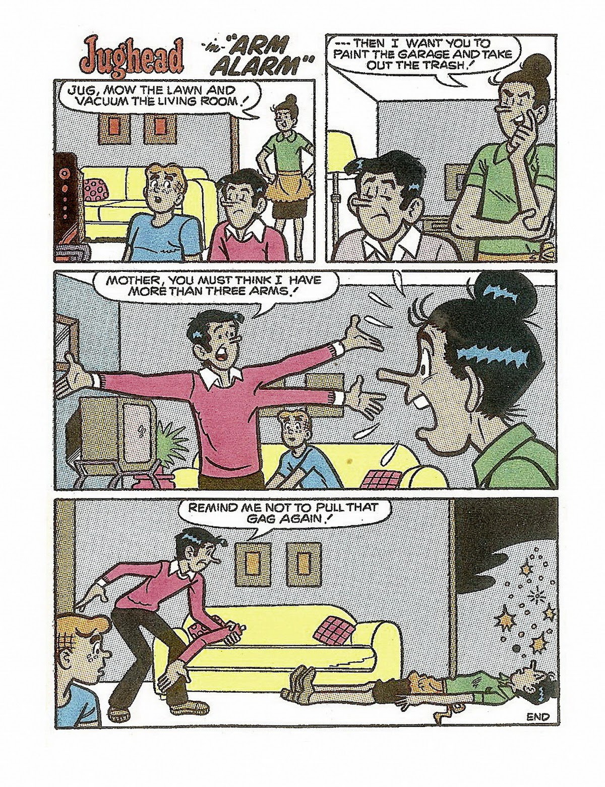 Read online Archie's Double Digest Magazine comic -  Issue #57 - 224