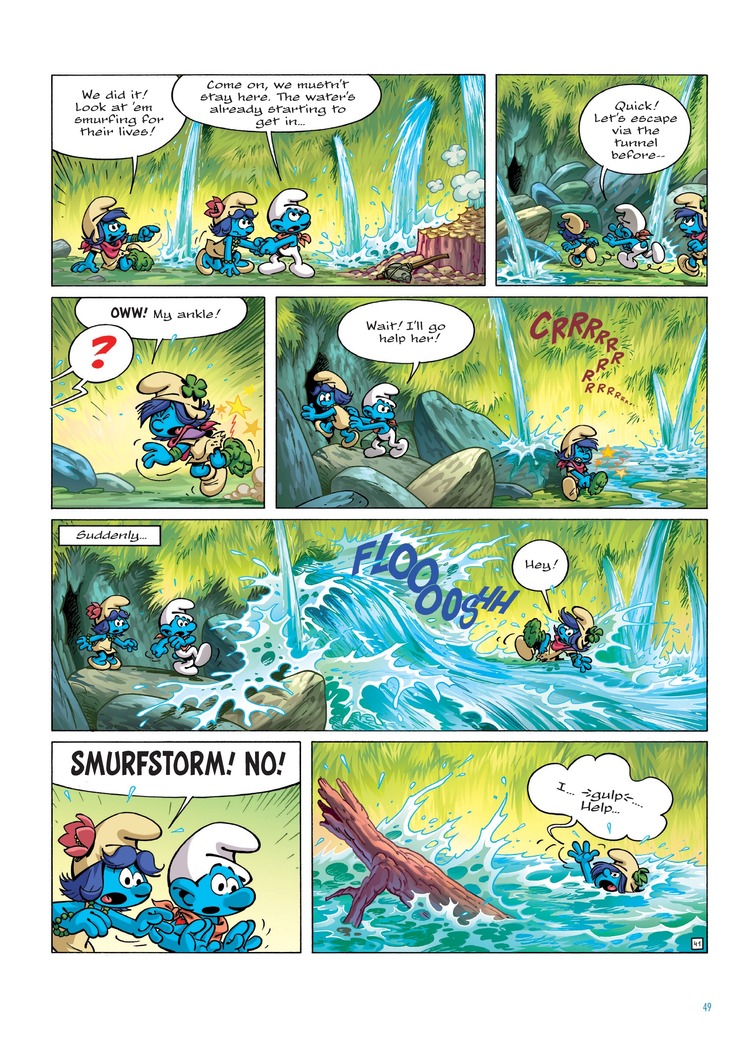 Read online Smurfs: The Village Behind The Wall comic -  Issue #2 - 49