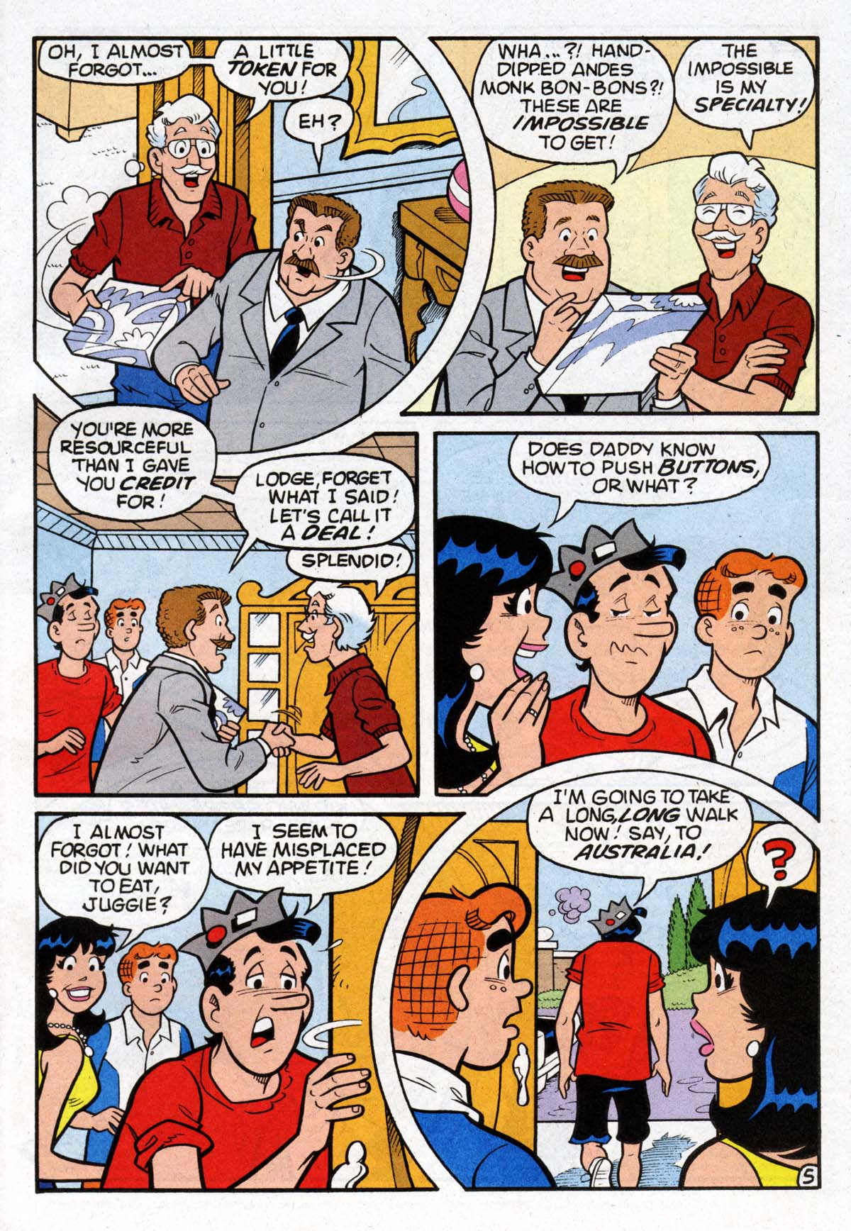Read online Archie's Pal Jughead Comics comic -  Issue #145 - 6