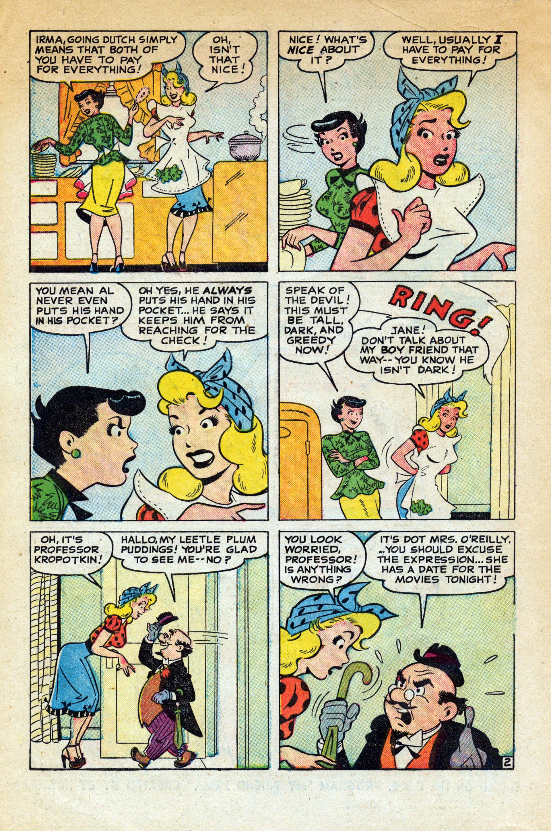 Read online My Friend Irma comic -  Issue #3 - 4