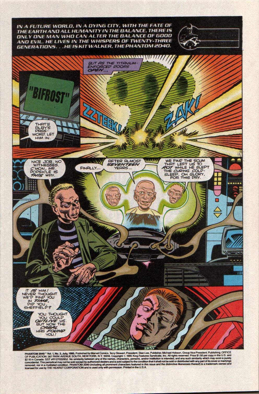 Read online Phantom 2040 comic -  Issue #3 - 3