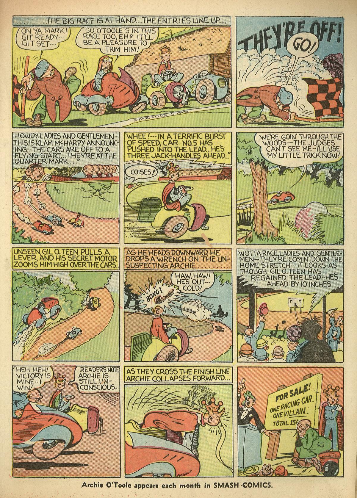 Read online Smash Comics comic -  Issue #2 - 36