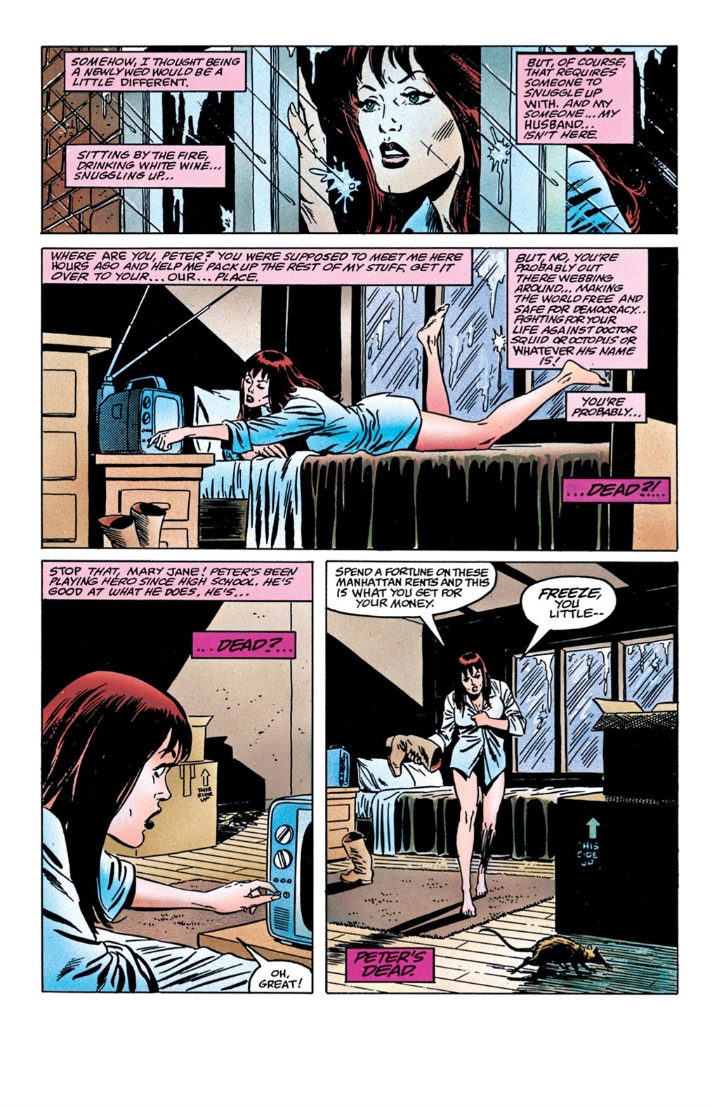 Read online Spider-Man: Kraven's Last Hunt Marvel Select comic -  Issue # TPB (Part 1) - 34