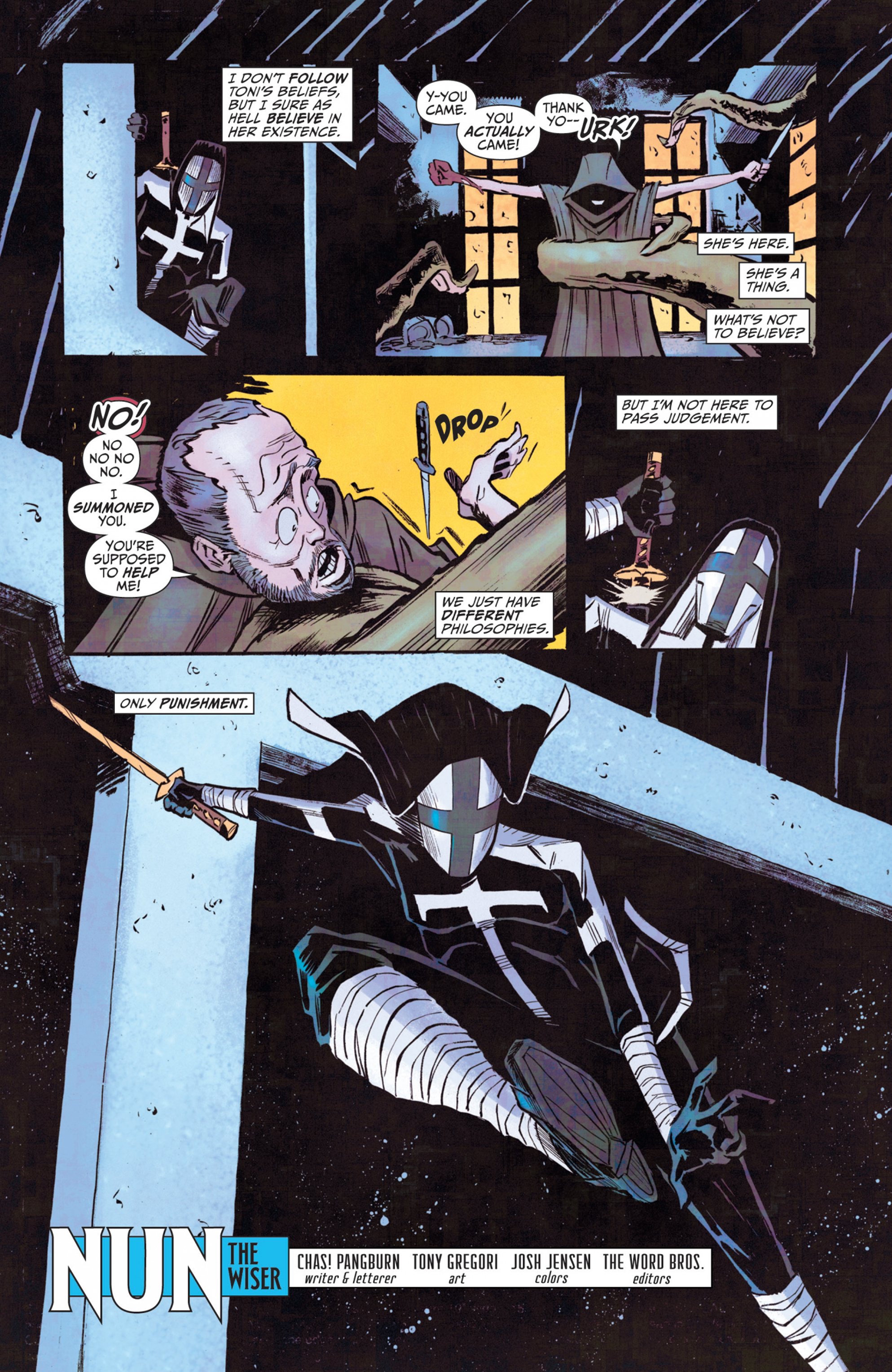 Read online Ninja Nuns comic -  Issue # Full - 5