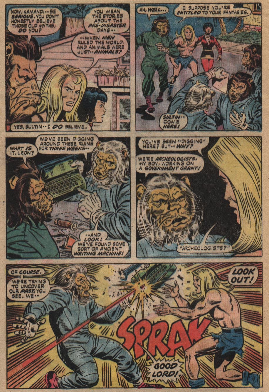 Read online Kamandi, The Last Boy On Earth comic -  Issue #42 - 4